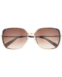 Ted Baker - 58Mm Gradient Square Sunglasses - Lyst