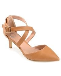 Journee Collection - Riva Crossover Pump - Lyst