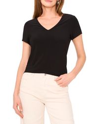 Vince Camuto - V-Neck Dolman Sleeve Top - Lyst