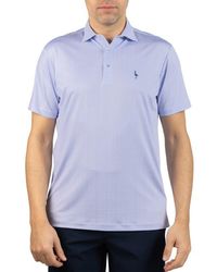 Tailorbyrd - Dots Print Performance Polo - Lyst