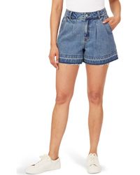 Scotch & Soda - The Release Hem Denim Trouser Shorts - Lyst