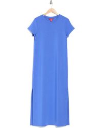 Spanx Airessentials Colorblock Mini T-shirt Dress in Red | Lyst