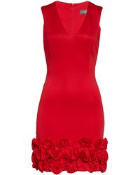 Donna Ricco Cupcake Hem Scuba Sheath 