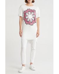 Go Couture - High Low Tunic T-Shirt Dress - Lyst