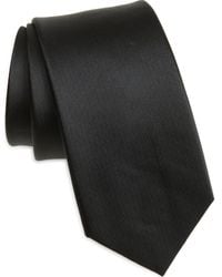 Duchamp - Solid Silk Tie - Lyst