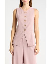 Leith - Longline Vest - Lyst