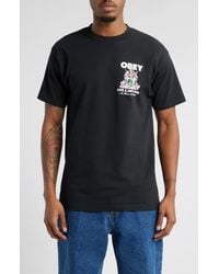 Obey - Love & Unity Now Graphic T-Shirt - Lyst