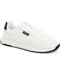 BOSS - Titanium Runn Sneaker - Lyst