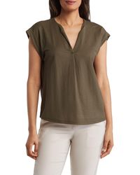 Bobeau - Dolman Sleeve Piqué T-shirt - Lyst