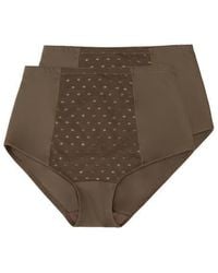 Ellen Tracy - 2-Pack Control Briefs - Lyst