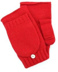 Portolano - Flip Top Fingerless Gloves - Lyst