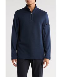 Bugatchi - Quarter Zip Pullover - Lyst