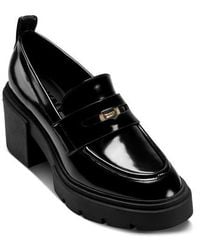 DKNY - Tovella Penny Loafer Platform Pump - Lyst