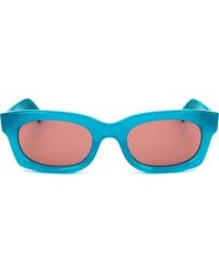 Retrosuperfuture - 53Mm Wrap Sunglasses - Lyst