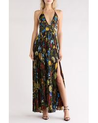 crochet flower maxi dress Suki Knit Maxi Dress With Flowers / Nude | MESHKI