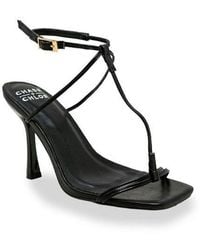 In Touch Footwear - Minimalist Strappy Square Toe Sandal - Lyst