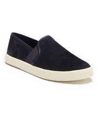 vince suede slip on