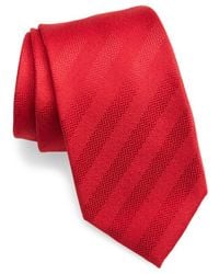 Tommy Hilfiger - Herringbone Solid Stripe Tie - Lyst