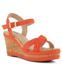 Dune - Kelisa Woven Wedge Sandal - Lyst