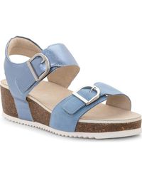 Ara - Nova Slingback Platform Wedge Sandal - Lyst