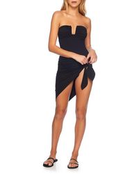 Susana Monaco - Solid Cover-Up Sarong - Lyst