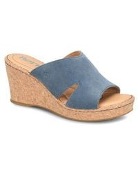 Børn - Sorine Platform Wedge Sandal - Lyst