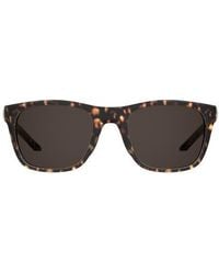 Under Armour - 55Mm Gradient Polarized Rectangular Sunglasses - Lyst