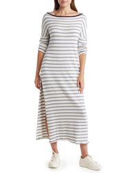 Go Couture - Long Sleeve T-shirt Maxi Dress - Lyst