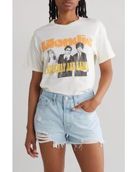 THE VINYL ICONS - Blondie Cotton Graphic T-shirt - Lyst