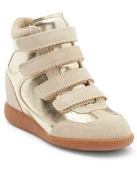Steve Madden - Mustang Wedge Sneaker - Lyst