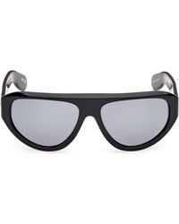 adidas - 57Mm Mirrored Pilot Sunglasses - Lyst
