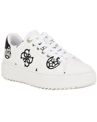 Guess - Denesa Tread Bottom Logo Fashion Sneakers - Lyst