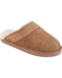Mykos - Edward Faux Shearling Lined Slipper - Lyst