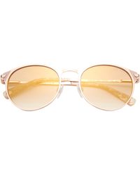 Ted Baker - 53mm Round Sunglasses - Lyst