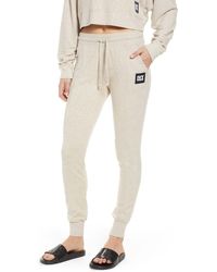 Ivy Park Ivy Park Contrast Rib Lounge Jogger Pants - Natural