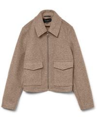 Vero Moda - Safir Utility Pocket Shirt Jacket - Lyst
