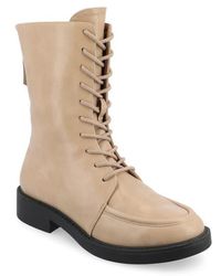 Journee Collection - Nikks Combat Boot - Lyst