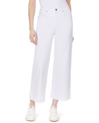 Kensie - The Crop Wide Leg Jeans - Lyst