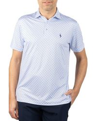 Tailorbyrd - Carts & Byrd Print Performance Polo - Lyst