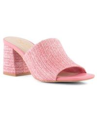 Seychelles - Adapt Raffia Slide Sandal - Lyst