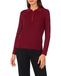 Halogen® - Rib Polo - Lyst