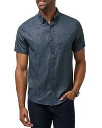 Travis Mathew - Country Mile Short Sleeve Button-Up Shirt - Lyst