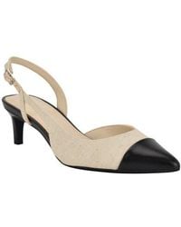 Calvin Klein - Slingback Kitten Heel Pump - Lyst
