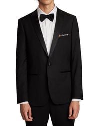 Paisley & Gray - Grosvenor Slim Fit Peak Lapel Tuxedo Jacket - Lyst