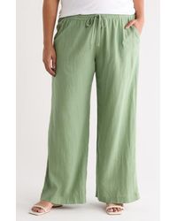 Caslon - Linen Blend Drawstring Pants - Lyst