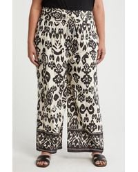 Boho Me - Smocked Wide Leg Pants - Lyst