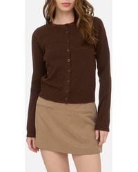 Blu Pepper - Button Down Cardigan - Lyst