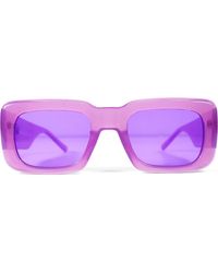 Wisdom - Frame 1 52Mm Square Sunglasses - Lyst