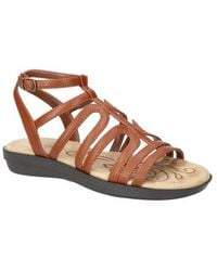 Easy Street - Daylily Caged Sandal - Lyst