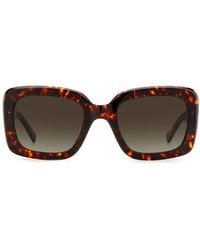 Kate Spade - Bellamys 52Mm Gradient Rectangular Sunglasses - Lyst